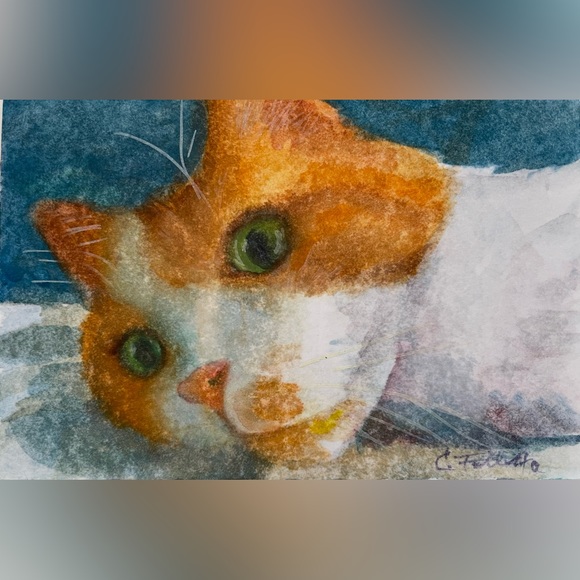 Original Watercolor 6 x 4 inches - Picture 1 of 1